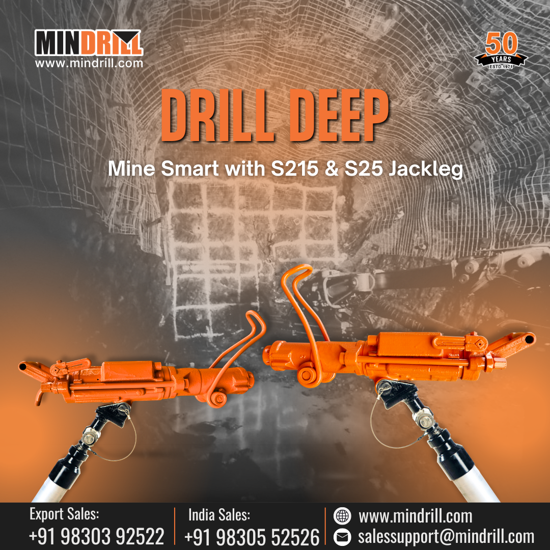 underground mining jackleg drills